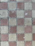 Kleine vierkante tuintegels cobblestone sierbestrating, Tuin en Terras, Tegels en Klinkers, Gebruikt, Klinkers, Ophalen of Verzenden