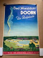 Originele affiche 1934 Bad Woestduin DOORN Jacob Jansma, Ophalen of Verzenden