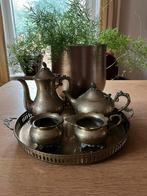 Vintage koperen theeservies, Antiek en Kunst, Ophalen of Verzenden