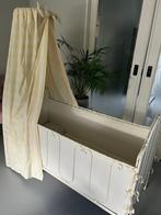 Antiek Frans Smeedijzeren Kinderbedje - 1880, Kinderen en Baby's, Kinderkamer | Bedden, Ophalen, Gebruikt, Minder dan 140 cm, Minder dan 70 cm