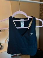 Gymshark Sport Top, Maat 38/40 (M), Blauw, Ophalen of Verzenden, Fitness of Aerobics