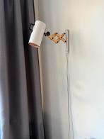 Zuiver design wandlamp / schaarlamp – wit & hout, Ophalen, Zo goed als nieuw, Hout, Minder dan 100 cm