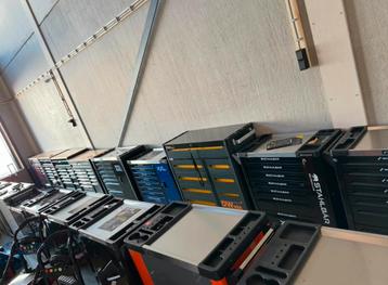 Grootste aanbod gevulde gereedschapwagens met showroom beschikbaar voor biedingen