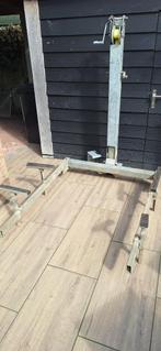 Bootlift TechnoBoon 500 kg handbediend, Watersport en Boten, Ophalen, Gebruikt, Overige typen