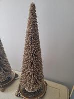 Champagne kleurige borstel kerstbomen groot model, Diversen, Kerst, Heikant 21 Kaatsheuvel, Belle Vieille Brocante, Nieuw, Ophalen of Verzenden