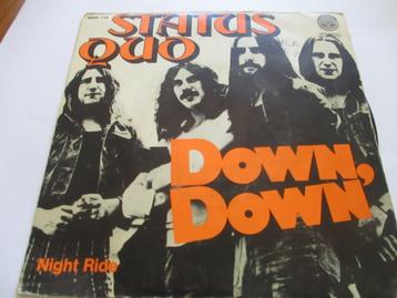 Status Quo _ Down Down / Night ride = 1974 beschikbaar voor biedingen