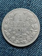 Bulgarije 1 Lev 1910 Ferdinand I  - Zilver, Postzegels en Munten, Munten | Europa | Niet-Euromunten, Verzenden, Bulgarije, Losse munt
