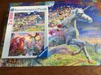 2x 1000 Ravensburger Fantasy Puzzel Eenhoorn en Draak, Ophalen of Verzenden, 500 t/m 1500 stukjes, Legpuzzel