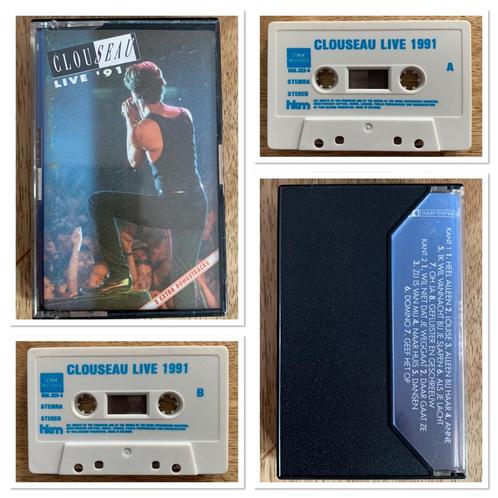 Clouseau: Live ‘91, Cd's en Dvd's, Cassettebandjes, Ophalen of Verzenden