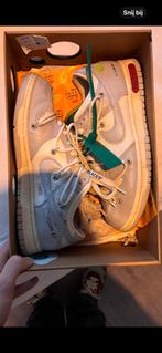 Nike Dunk Low “Off-White Lot 25”, Kleding | Heren, Schoenen, Ophalen of Verzenden, Zo goed als nieuw, Wit