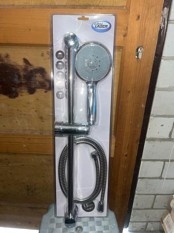 Aqua Laser Doucheset met Glijstang - Nieuw!, Huis en Inrichting, Badkamer | Badkamermeubels, Nieuw, Overige typen, Minder dan 100 cm