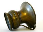 Antieke messing kwispedoor met een patina midden 19e eeuw, Ophalen of Verzenden