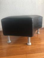 Montis zwart leren hocker Juliet, Ophalen, Modern design, Gebruikt, Leer