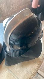 Oude metalen brandweer helm, Antiek en Kunst, Ophalen of Verzenden