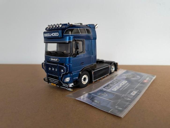 Wsi Daf Geelhoed, Hobby en Vrije tijd, Modelauto's | 1:50, Zo goed als nieuw, Bus of Vrachtwagen, Wsi, Ophalen of Verzenden