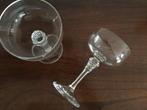 2 vintage kristallen Zwiesel Solitair glazen., Antiek en Kunst, Antiek | Glas en Kristal, Ophalen of Verzenden