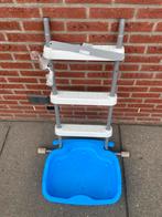 Trapje zwembad Intex met voetenbad, Tuin en Terras, Zwembad-toebehoren, Ophalen of Verzenden, Zo goed als nieuw