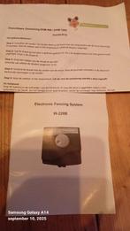Electronische draadloze afrastering , 2 halsbanden ., Dieren en Toebehoren, Ophalen of Verzenden, Nieuw