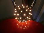 zwarte kerstbol met verlichting in doos +4 reserve lampjes, Diversen, Ophalen of Verzenden, Zo goed als nieuw
