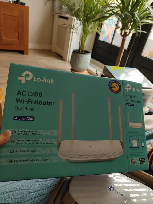 TP-Link Archer C50, Computers en Software, Netwerk switches, Zo goed als nieuw, Ophalen of Verzenden