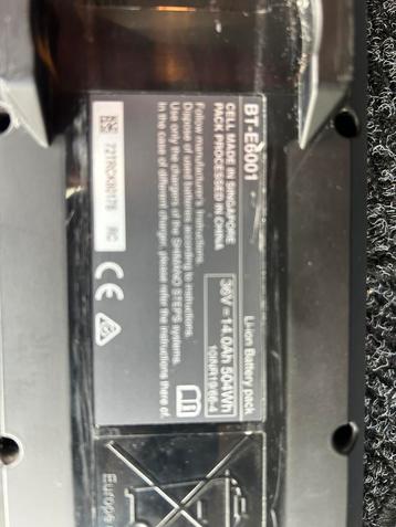 shimano BT E-6001…defect beschikbaar voor biedingen