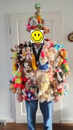 carnavalsjas en hoed met poppetjes / knuffels, Maat 52/54 (L), Carnaval, Ophalen of Verzenden, Kleding