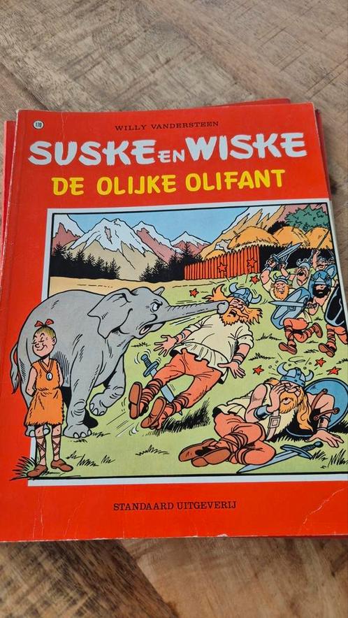 Suske en Wiske – de olijke olifant (Nr. 170, Eerste druk), Boeken, Stripboeken, Zo goed als nieuw, Eén stripboek, Ophalen of Verzenden