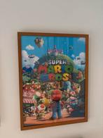 Super Mario Schilderij - Jongenskamer Decoratie, Ophalen of Verzenden, Zo goed als nieuw, Schilderij, Minder dan 50 cm