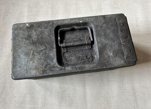 wo1 - Duitse Patronenkasten 11 voor MG 08-15, Verzamelen, Militaria | Algemeen, Landmacht, Kist of Geocache, Duitsland, Ophalen of Verzenden