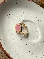 Ring stone pink, Sieraden, Tassen en Uiterlijk, Ringen, Overige materialen, Nieuw, Ophalen of Verzenden, 17 tot 18