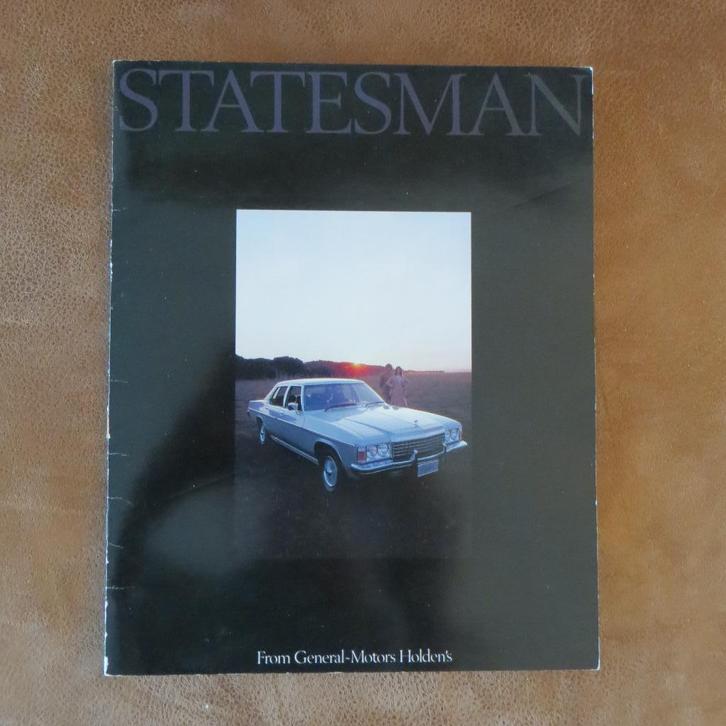 Autofolder GM Statesman Caprice De Ville 1977, Boeken, Auto's | Folders en Tijdschriften, Gelezen, Overige merken, Ophalen of Verzenden