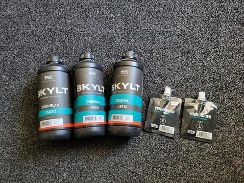 RIGO Skylt Grondlak & 2K Original Lak Set, Doe-het-zelf en Verbouw, Verf, Beits en Lak, Nieuw, Lak, Minder dan 5 liter, Ophalen of Verzenden