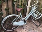 Oma fiets mint groen met bagage, Ophalen of Verzenden