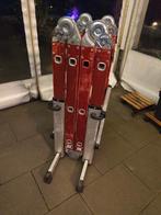 Multifunctionele ladder/steiger - 12 treden, Doe-het-zelf en Verbouw, Ladders en Trappen, Ophalen, Gebruikt