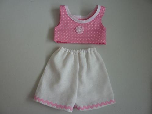 Zomersetje voor de baby born pop van 43 cm.Poppenkleertjes, Kinderen en Baby's, Speelgoed | Poppen, Nieuw, Babypop, Ophalen of Verzenden