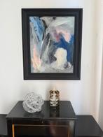 Mid century modern kunst art schilderij abstract painting, Antiek en Kunst, Ophalen of Verzenden