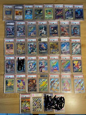 GROTE COLLECTIE POKÉMON PSA 10 SLABS | Graded kaarten beschikbaar voor biedingen