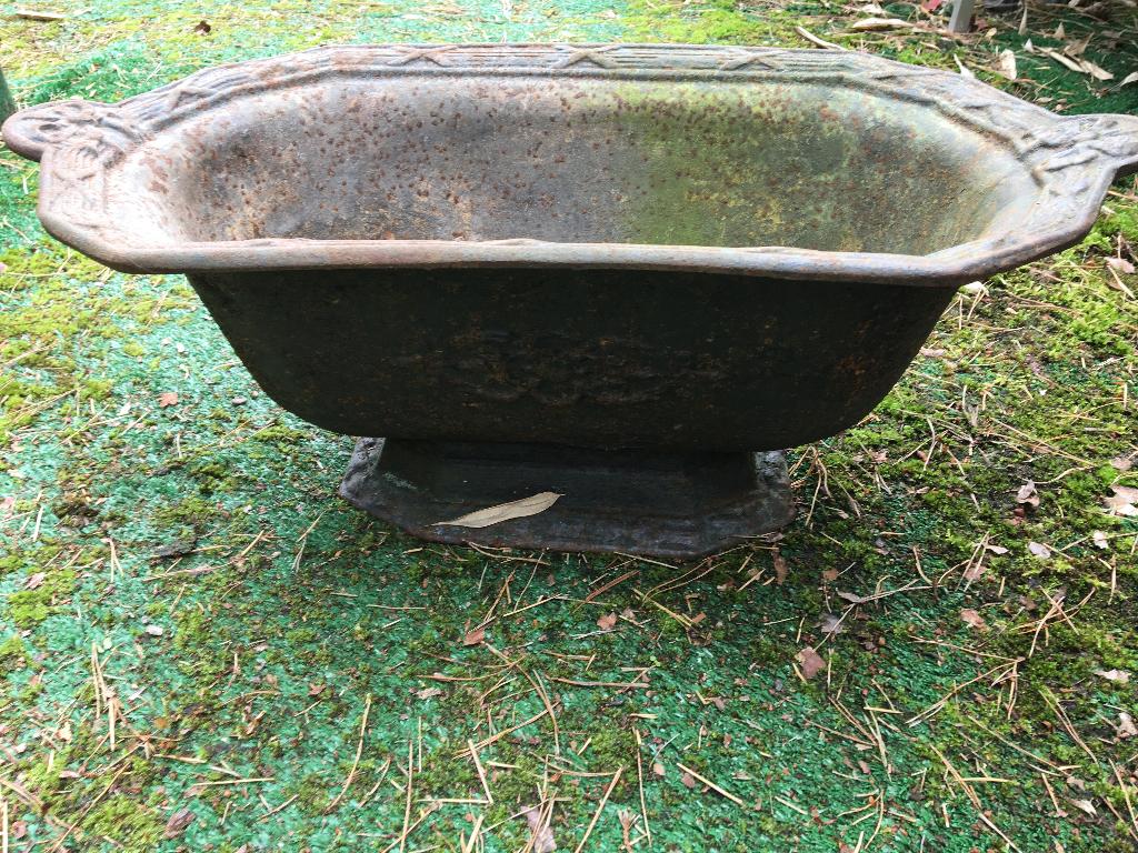 gietijzer bloemenbak, Antiek en Kunst, Ophalen