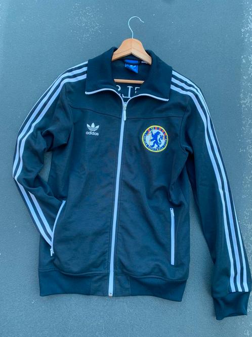 Chelsea FC adidas size M 90’s trainingsjack retro vintage, Kleding | Heren, Sportkleding, Gedragen, Voetbal, Maat 48/50 (M), Blauw
