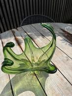 Murano schaal groen, Ophalen of Verzenden