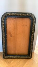 Antieke spiegellijst, zonder spiegel. €15,-, Ophalen, Zo goed als nieuw, Hout, Minder dan 50 cm