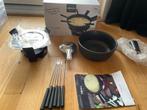 BOSKA complete fondue set Nero, let op handvat kapot, Ophalen of Verzenden, Brander, Fondueset
