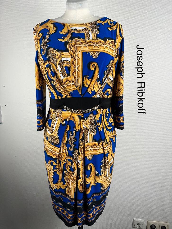 Joseph Ribkoff Jurk  (mt: 42)014,1/9211, Kleding | Dames, Jurken, Zo goed als nieuw, Maat 42/44 (L), Zwart, Knielengte, Ophalen of Verzenden