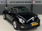 Volkswagen Beetle Cabriolet 1.4 TSI (150 pk) automaat - voll, Auto's, Volkswagen, 4 stoelen, Zwart, Leder, Open dak