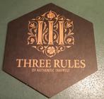 Bierviltje:Three Rules of Authentic Trappist, Ophalen of Verzenden, Zo goed als nieuw, Viltje(s), Overige merken