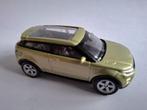 Range Rover Evoque Welly champagnekleurig 3 inch nieuw mooi, Ophalen of Verzenden, Nieuw, Auto
