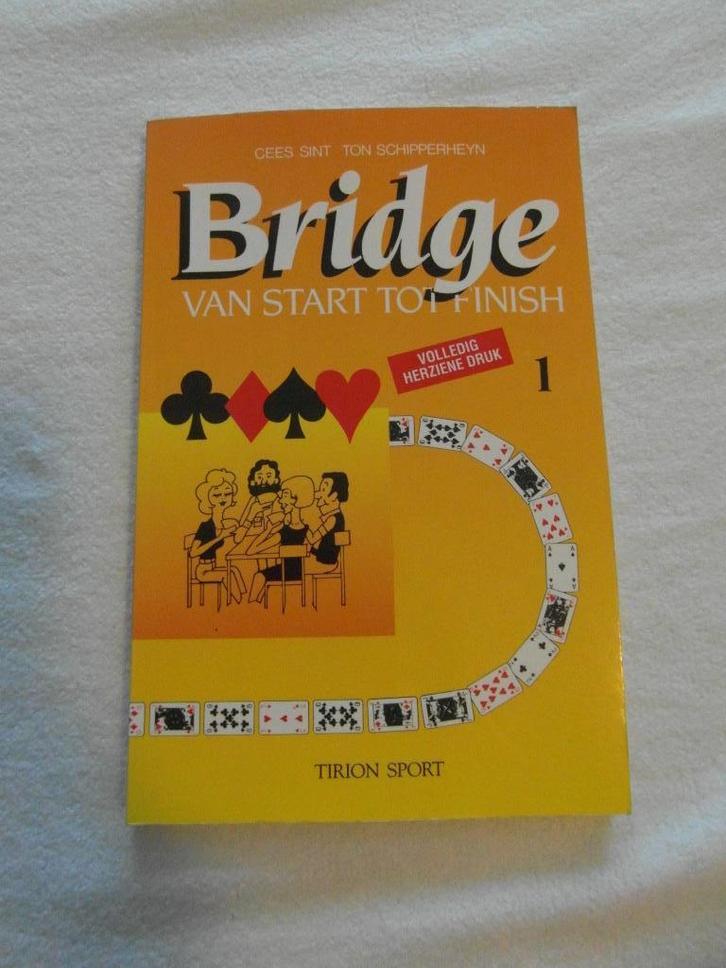 Bridge van start tot finish deel 1, Boeken, Sportboeken, Gelezen, Denksport, Ophalen of Verzenden