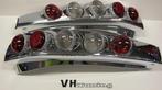 Fiat Punto >1993 3D achterlampen chroom look, Ophalen of Verzenden