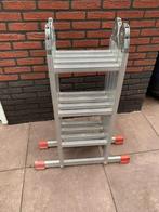 vouwladder, Doe-het-zelf en Verbouw, Ladders en Trappen, Ophalen, Gebruikt, Ladder, Opvouwbaar of Inschuifbaar