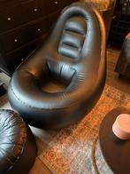 Opblaasbare BBL Stoel + Voetensteun - Zwart, Kunststof, Zwart, Nieuw, Ophalen of Verzenden